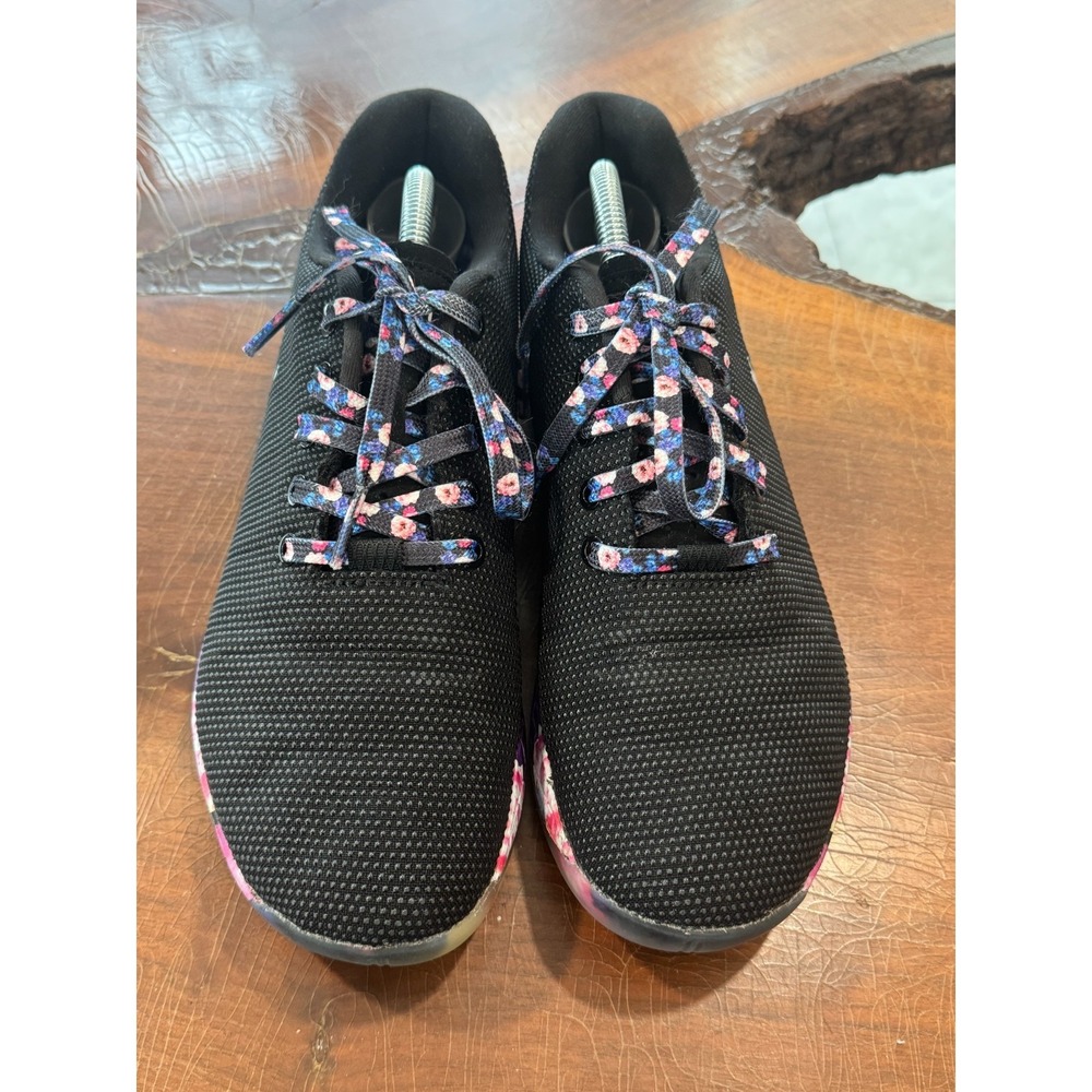 NOBULL Training Shoes Women 11 Men 9.5 Black‎ Floral CrossFit